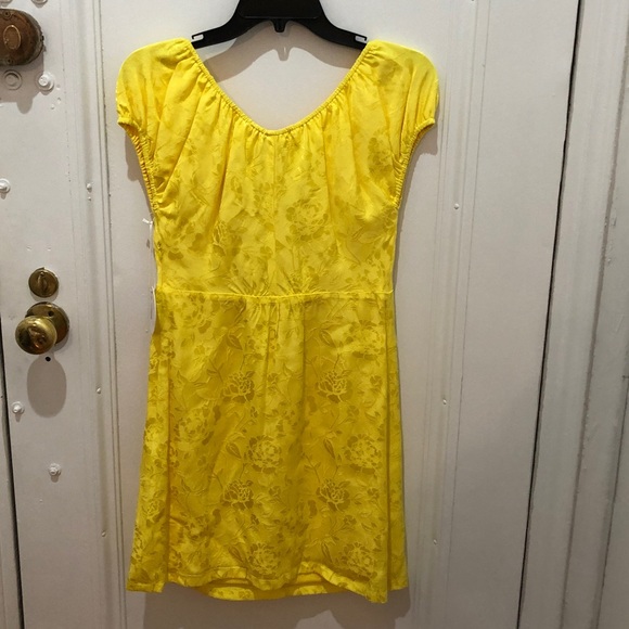 Brand NWT Staud Hibiscus Dress in Buttercup - Picture 4 of 5